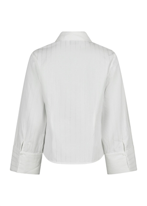 Rosa solid skjorte White Neo Noir 